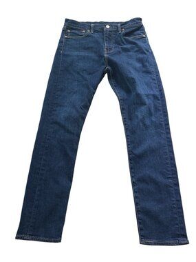 Levi Strauss Mens 510 Blue Jeans 32x30 Denim Pants Casual Dark Wash Slim Fit
